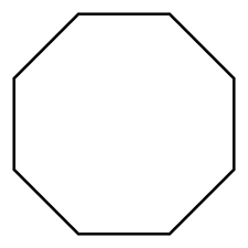 When any internal angle is greater than 180° it is concave. File Regular Octagon Svg Wikimedia Commons
