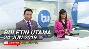 Buletin utama kini live di youtube. Buletin Utama 2019 Isnin 24 Jun Youtube