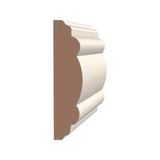 Elite moldings chair rails come finished with a high quality lacquer based white primer and will accept any type of paint. Chair Rail Hardwood Mdf Cherokee Wood Products