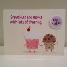 Cute Homemade Birthday Card Ideas For Grandma Cupcakes Birthday Card For Grandmother Grandma By Dudettedoodads 5 00 Grandma Birthday Card Dad Birthday Card Cool Birthday Cards