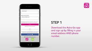 Astro go is an accompanying service available for all astro subscribers that allow them to watch the. How To Sign Up Astro Go Youtube