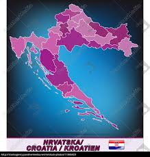 Vip (im besitz der telekom. Karte Von Kroatien Lizenzfreies Bild 11846423 Bildagentur Panthermedia