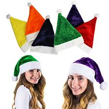 So, thinking of giving a hat to your loved ones? Tigerdoe Santa Hat Bulk Colorful Santa Hats Santa Hat With Bells Jingle Bells Christmas Hats Buy Online In Bahamas At Desertcart