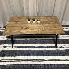 w120 d60 折りたたみローテーブル アイアン ローテーブル カフェ テーブル 折り畳み式テーブル