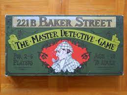 Sherlock Holmes Board Game Vintage Board Games Bored Games Board Games