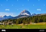 Wildstone Golf Course near Crowsnest Mountain in British Columbia ...