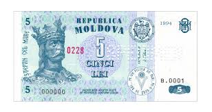 Convertor de valuta convertorul afișează conversia a 1 leu românesc în leu moldovenesc în data de luni, 5 aprilie 2021. Bancnota Cu Valoarea NominalÄ De 5 Lei Banca NaÈionalÄ A Moldovei