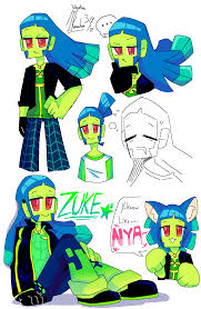 Zuke S Styles Cartoon Feeling Festive Fan Art