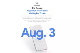 January february march april may june july august september october november december. Google Will Finally Announce The Pixel 4a On 3 August