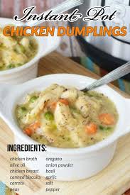 The Best Instant Pot Chicken Dumplings Recipe Southern Comfort Food You N Instant Pot Dinner Recipes Chicken Dumplings Recipe Homemade Chicken And Dumplings