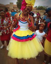 The Ever Gorgeous Mrs Setati Alilililili O A Sareng Shate Wa Duma Mak African Traditional Wedding Dress African Traditional Wear Sepedi Traditional Dresses