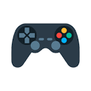 Modern flat design of gamepad or joystick icon for web ...