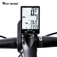 The problem with bike computers and temperature is that they're so small. West Biking Wireless Bike Computer Speedometer Odometer Rainproof Bike Measurable Temperature Stopwatch Cycling Bicycle Computer Bicycle Computer Aliexpress