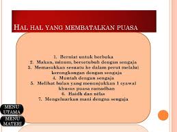 Lubang ini antara lain seperti mulut, telinga, dan hidung. Ibadah Puasa Masuk Ppt Download