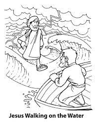 Find out how much water you need to drink during short and long walks to prevent dehydration and fuel your workouts. Jesus Walking On Water Coloring Page Eldamian Net Coloring Home