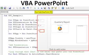 Vba Powerpoint How To Create Powerpoint Presentation Using