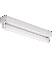 Thomas Lighting Fs120 Fluor 1 Light 24 Inch White Strip Flush Mount Ceiling Light