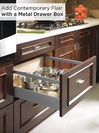 It is also helpful to make a drawing with the measurements noted on it. Create Beautiful Cabinets From The Inside Out With Kitchen Craft S New Gray Metal Drawer Boxes Sleek Yet Kitchen Cabinet Styles Kitchen Styling Storage House