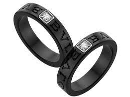 Bulgari Bulgari Diamond Black Ceramic Ring Black Ceramic Ring Bvlgari Mens Ring Ceramic Rings