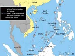 Us will be 'tested' warns senator. South China Sea Asia Pacific S Vexed Waters