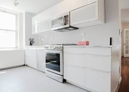 a white ikea kitchen goes for a touch