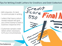 No need to write letter very lengthy. Sample Credit Letters For Creditors And Debt Collectors