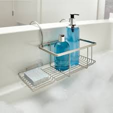 Soaking in a bathtub while sipping some wine and reading a book or watching a favorite movie is something no woman would pass up. Idesign Everett Suction Bath Caddy Reviews Wayfair
