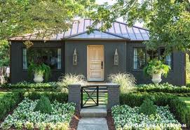 Closer to the gray stone than the dark gutters. Charcoal Gray Painted Brick House Novocom Top