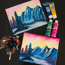 There are, as the title suggests, treats and a beverage (usually wine to loosen up your inner. At Home Paint Night Date Let S Live And Learn