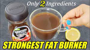 Strongest Belly Fat Burner Weight Loss Drink 2 Ingredient Coffee Lemon For Weight Loss Youtube