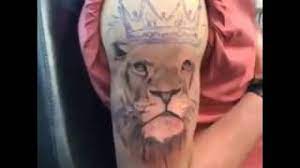 But he's a 19 year old young man. Video Of Auston Matthews Getting His Lion Tattoo Done June 6 2017 Youtube