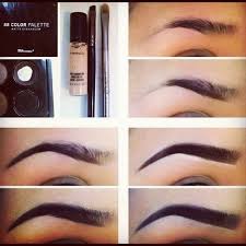 Start off by picking a shade of eyeshadow that best matches the color of your eyebrows. How To Fill In Your Eyebrows Deisy R S Photo Beautylish