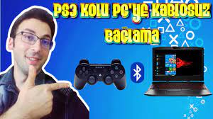 ps3 kolu pc ye kablosuz nasil baglanir how to use ps3 controller wireless on pc youtube