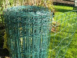 Garden border fencing fence pannels outdoor landscape 20. Green Pvc Weld Mesh Fencing Garden Border Fence 1mx10m