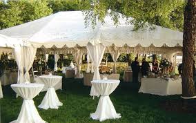 30x45 Wedding Tent W Pedestal Tables Wedding Tent Decorations Outdoor Tent Wedding Tent Wedding Reception