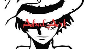 Kaligrafi allah dan muhammad hitam putih nusagates. Lukisan Siluet Luffy Hitam Putih Youtube