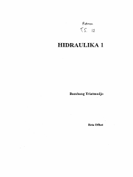 Email yang diverifikasi di tsipil.ugm.ac.id. Hidraulika 1 Prof Dr Ir Bambang Triatmojo Ces Dea Mekanika Teknik Mekflu Pdf