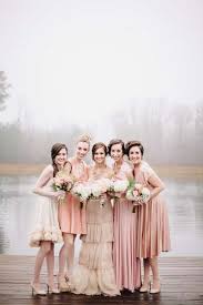 Ballerina Blush And Gold Wedding Inspiration Blush Gold Wedding Blush Bridesmaid Dresses Twobirds Bridesmaid Dresses
