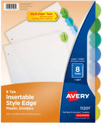 They're very sturdy and i just love the images on each one. Dividers Avery Com
