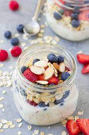 Throw in a handful of mini chocolate chips if desired. Easy Overnight Oats Recipe Kristine S Kitchen