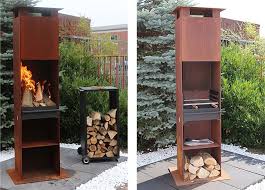 Grotherm Grill Und Feuersaule U Hoch Oben Geschlossen Grotherm Metallbau Und Kamine Gmbh Grill Und Gartenkamine Kaminkassetten Kamineinsatze Kaminba Fuego