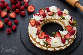 Cream Tart Recipe Alphabet Cake Desserts Cake Recipes