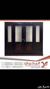 اليحيان لصناعة الابواب الخشب والحديد والليزر و الألمنيوم بالرياض 0553075467 افضل الأسعار واجود الخامات أسعار خاصه للمشاريع outdoor decor garage doors decor