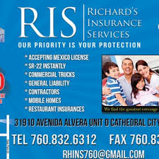 Check spelling or type a new query. Richards Insurance Services Insurance 31910 Avenida Alvera Cathedral City Ca Phone Number