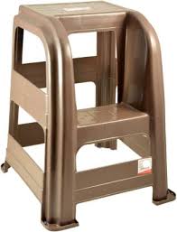 Rubber wheels retract when stool is stepped on. Action Ware Heavy Step Stool Kitchen Stool Price In India Buy Action Ware Heavy Step Stool Kitchen Stool Online At Flipkart Com