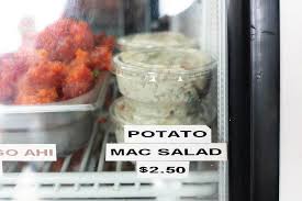 Try this pasta salad with mayo. Hawaiian Macaroni Salad Onolicious HawaiÊ»i