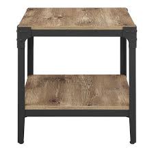 Arboleda Rustic Wood End Table Birchlane Wood End Tables End Tables Rustic End Tables
