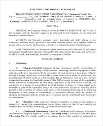 Free 10 Employment Agreement Samples In Pdf Ms Word