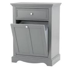 Home Decorators Collection Fremont 24 5 In W Tilt Out Hamper In Grey 2944100270 The Home Depot Tilt Out Hamper Home Decorators Collection Laundry Hamper