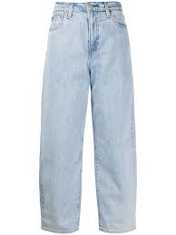 Levi S Balloon Leg High Rise Jeans Farfetch Glamour Clothing Light Denim Jeans Levi Mom Jeans